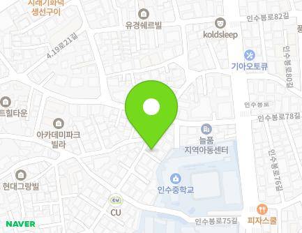 33 Insubong-ro 79-gil, Gangbuk-gu, Seoul, Republic of Korea Map