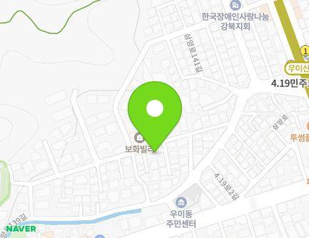 17-4 Samyang-ro 139na-gil, Gangbuk-gu, Seoul, Republic of Korea Map