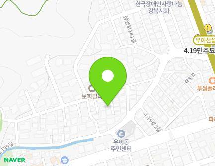 17-6 Samyang-ro 139na-gil, Gangbuk-gu, Seoul, Republic of Korea Map