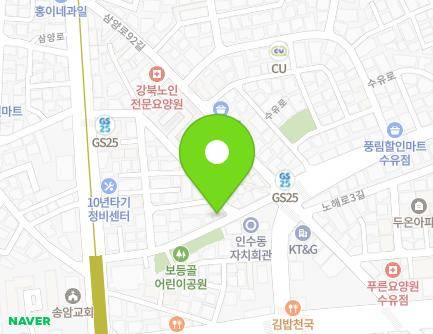 23 Samyang-ro 88-gil, Gangbuk-gu, Seoul, Republic of Korea Map