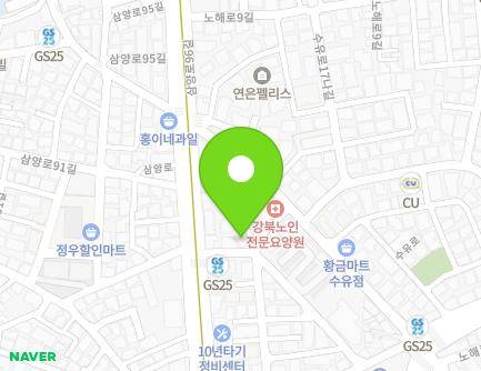 7 Samyang-ro 90-gil, Gangbuk-gu, Seoul, Republic of Korea Map