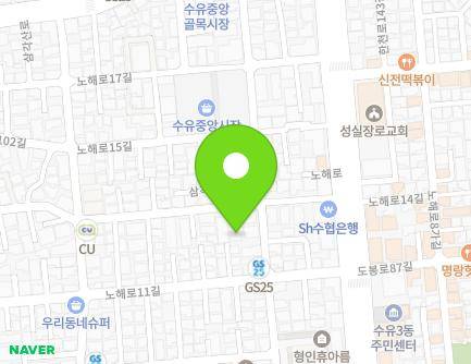 58 Samgaksan-ro 34-gil, Gangbuk-gu, Seoul, Republic of Korea Map