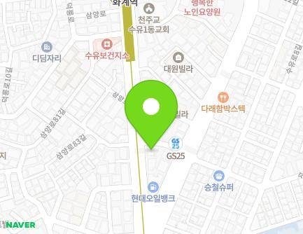 322 Samyang-ro, Gangbuk-gu, Seoul, Republic of Korea Map