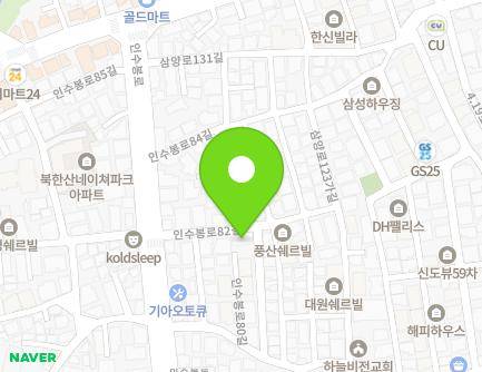 17-19 Insubong-ro 80-gil, Gangbuk-gu, Seoul, Republic of Korea Map