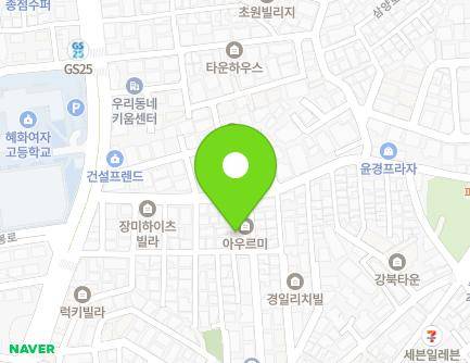 22-5 Insubong-ro 32-gil, Gangbuk-gu, Seoul, Republic of Korea Map