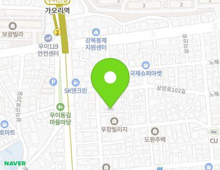 27-5 Samgaksan-ro 24-gil, Gangbuk-gu, Seoul, Republic of Korea Map