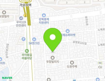 27-8 Samgaksan-ro 24-gil, Gangbuk-gu, Seoul, Republic of Korea Map