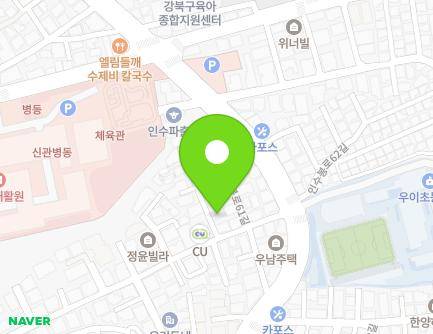 12-4 Insubong-ro 61-gil, Gangbuk-gu, Seoul, Republic of Korea Map