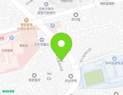 6-6 Insubong-ro 61-gil, Gangbuk-gu, Seoul, Republic of Korea Map