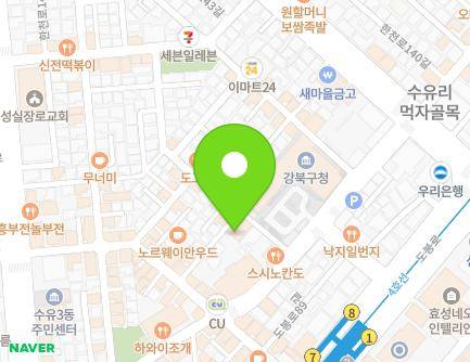 26-12 Dobong-ro 87-gil, Gangbuk-gu, Seoul, Republic of Korea Map