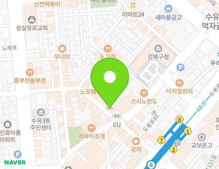 24 Dobong-ro 87-gil, Gangbuk-gu, Seoul, Republic of Korea Map