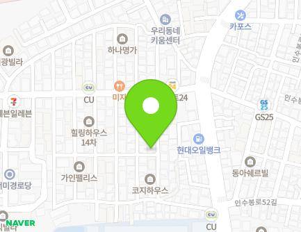 9-16 Insubong-ro 55-gil, Gangbuk-gu, Seoul, Republic of Korea Map