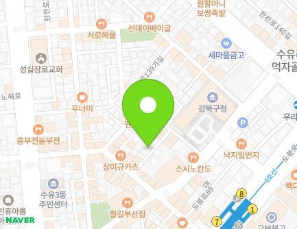 26-17 Dobong-ro 87-gil, Gangbuk-gu, Seoul, Republic of Korea Map