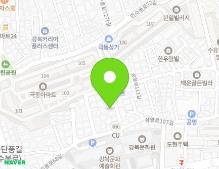 37-7 Insubong-ro 68-gil, Gangbuk-gu, Seoul, Republic of Korea Map