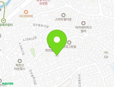 16-7 Insubong-ro 79da-gil, Gangbuk-gu, Seoul, Republic of Korea Map