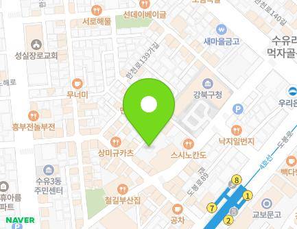 26-6 Dobong-ro 87-gil, Gangbuk-gu, Seoul, Republic of Korea Map