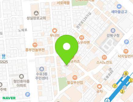 27-4 Dobong-ro 87-gil, Gangbuk-gu, Seoul, Republic of Korea Map