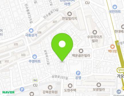 37-7 Samyang-ro 111-gil, Gangbuk-gu, Seoul, Republic of Korea Map