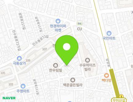 10-1 Samyang-ro 111ga-gil, Gangbuk-gu, Seoul, Republic of Korea Map