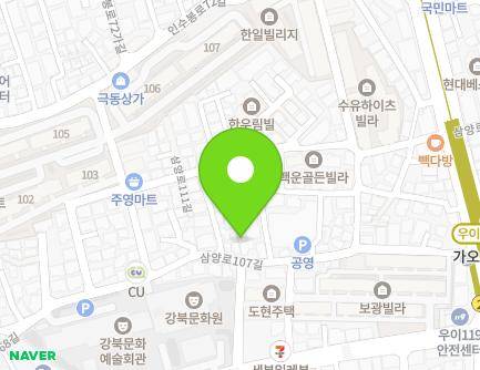 37-14 Samyang-ro 111-gil, Gangbuk-gu, Seoul, Republic of Korea Map