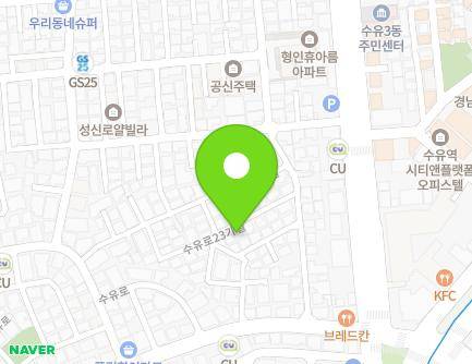 11 Suyu-ro 23ga-gil, Gangbuk-gu, Seoul, Republic of Korea Map