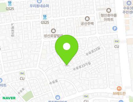 30 Suyu-ro 23ga-gil, Gangbuk-gu, Seoul, Republic of Korea Map