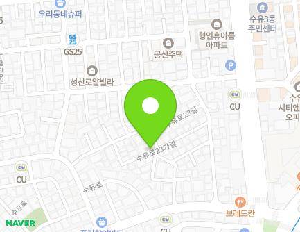 18 Suyu-ro 23ga-gil, Gangbuk-gu, Seoul, Republic of Korea Map