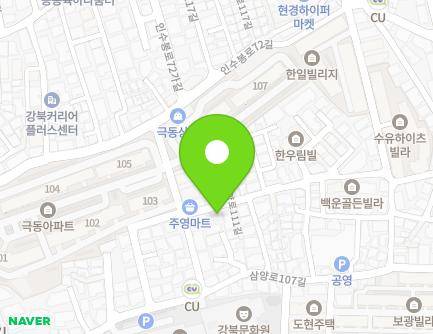 53 Samyang-ro 111-gil, Gangbuk-gu, Seoul, Republic of Korea Map