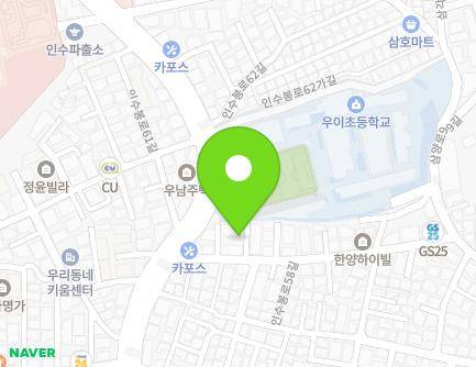 9-3 Insubong-ro 60-gil, Gangbuk-gu, Seoul, Republic of Korea Map