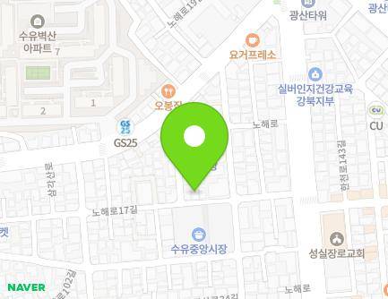 22 Nohae-ro 17-gil, Gangbuk-gu, Seoul, Republic of Korea Map