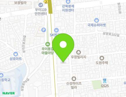 10-3 Samyang-ro 100-gil, Gangbuk-gu, Seoul, Republic of Korea Map