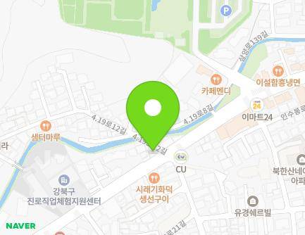 60 4.19-ro, Gangbuk-gu, Seoul, Republic of Korea Map