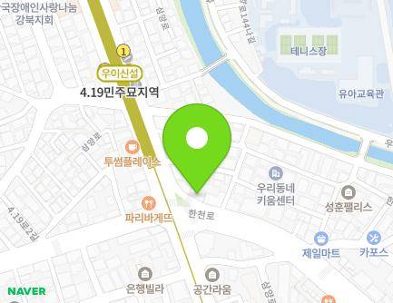 1182 Hancheon-ro, Gangbuk-gu, Seoul, Republic of Korea Map