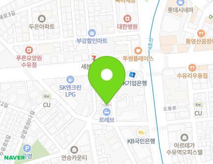 14 Deongneung-ro 26-gil, Gangbuk-gu, Seoul, Republic of Korea Map