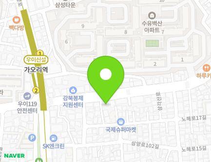 128 Samgaksan-ro, Gangbuk-gu, Seoul, Republic of Korea Map