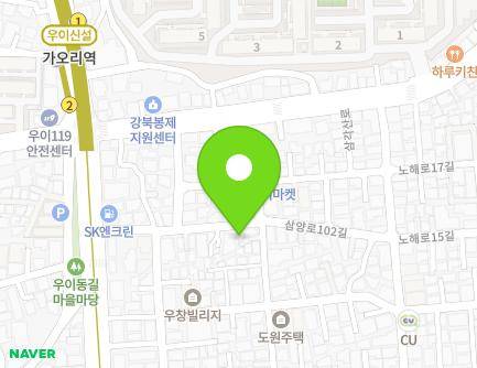 24-1 Samyang-ro 102-gil, Gangbuk-gu, Seoul, Republic of Korea Map