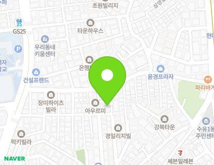 39-8 Samyang-ro 79-gil, Gangbuk-gu, Seoul, Republic of Korea Map