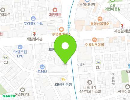 285 Dobong-ro, Gangbuk-gu, Seoul, Republic of Korea Map