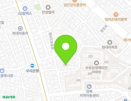 15-1 Samyang-ro 122-gil, Gangbuk-gu, Seoul, Republic of Korea Map