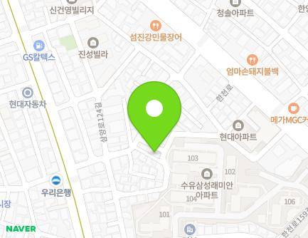 33-3 Samyang-ro 122-gil, Gangbuk-gu, Seoul, Republic of Korea Map