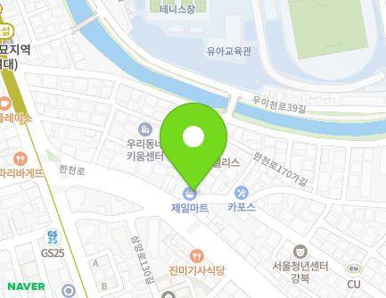 3 Hancheon-ro 170-gil, Gangbuk-gu, Seoul, Republic of Korea Map