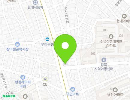 456 Samyang-ro, Gangbuk-gu, Seoul, Republic of Korea Map