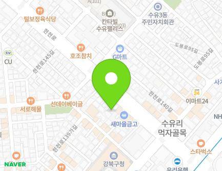 1049-5 Hancheon-ro, Gangbuk-gu, Seoul, Republic of Korea Map