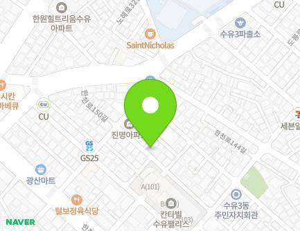 23-24 Hancheon-ro 144-gil, Gangbuk-gu, Seoul, Republic of Korea Map