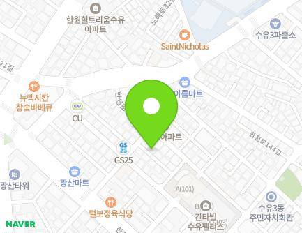 16-5 Hancheon-ro 148-gil, Gangbuk-gu, Seoul, Republic of Korea Map