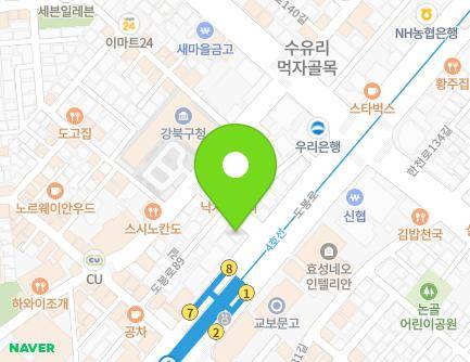 1 Dobong-ro 89-gil, Gangbuk-gu, Seoul, Republic of Korea Map