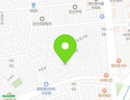 3-7 Suyu-ro 21-gil, Gangbuk-gu, Seoul, Republic of Korea Map