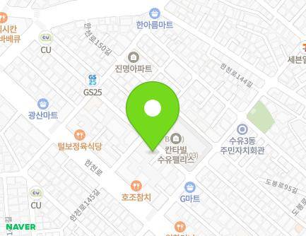 12-22 Hancheon-ro 148-gil, Gangbuk-gu, Seoul, Republic of Korea Map