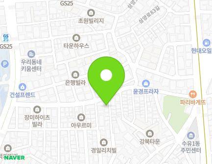 35-4 Samyang-ro 79-gil, Gangbuk-gu, Seoul, Republic of Korea Map