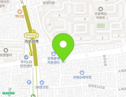 124 Samgaksan-ro, Gangbuk-gu, Seoul, Republic of Korea Map